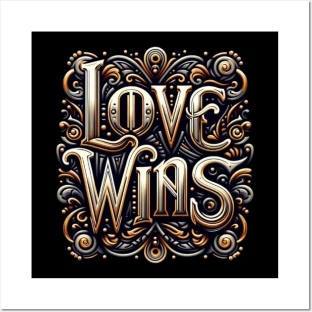 Love Wins Wall Art by Out of the world